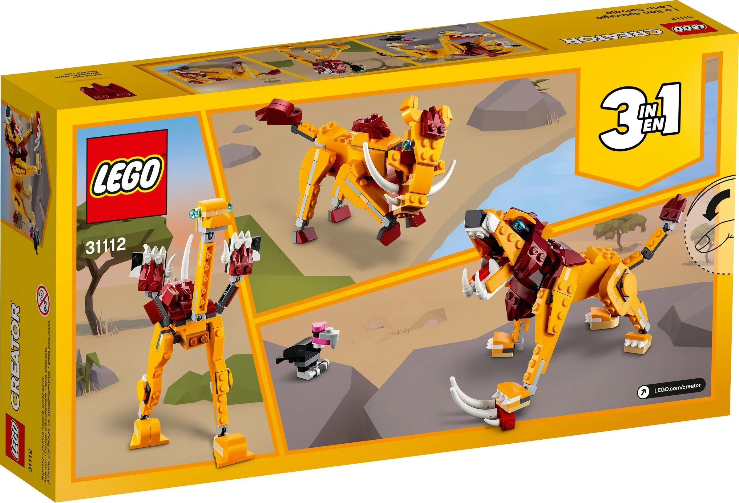 Wild lions 乐高 LEGO 31112 image 5