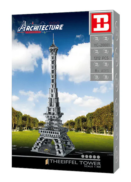 Landmark: Eiffel Tower, Paris, France 1:400 悦创 HAPPYBUILD/信宇科技 YC-20001 image 1