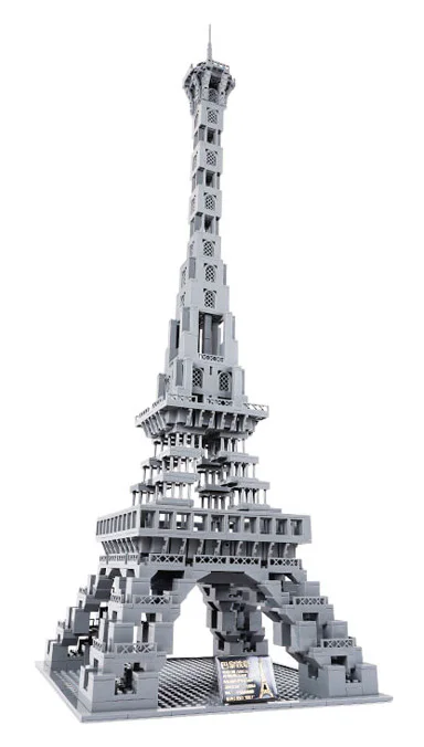 Landmark: Eiffel Tower, Paris, France 1:400 悦创 HAPPYBUILD/信宇科技 YC-20001 image 2