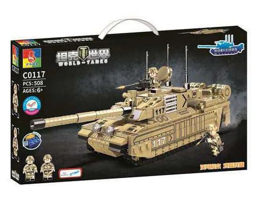 TANK WORLD: CHALLENGER II MAIN BATTLE TANK 沃马动漫 WOMA C0117 image 2
