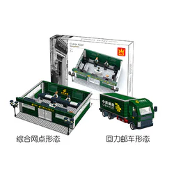 Chinese Post: Integrated Net Point, Mail Vehicle Recycle