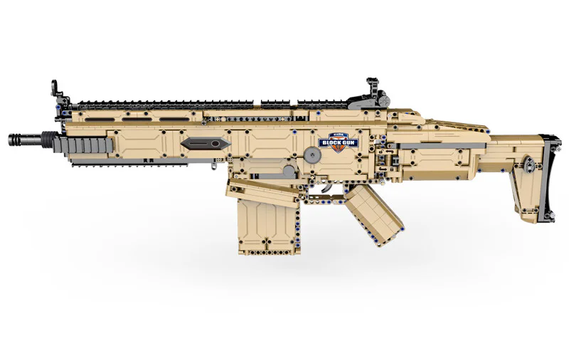 FN SCAR 17S ASSAULT RIFLE 咔搭 CaDA/双鹰 DoubleE C81021 image 2