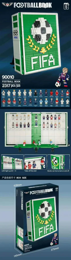 FIFA FOOTBALL BUILDING BOOK