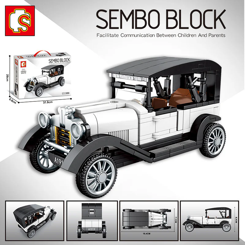 Lao Ye Che: Peugeot A-Type Car iBLOCK PL-920-138 image 3