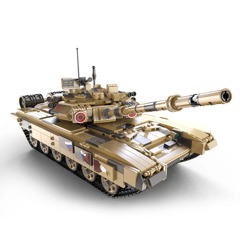 JACKET: T-90 MAIN BATTLE TANK 1:10 咔搭 CaDA/双鹰 DoubleE C61003 image 4