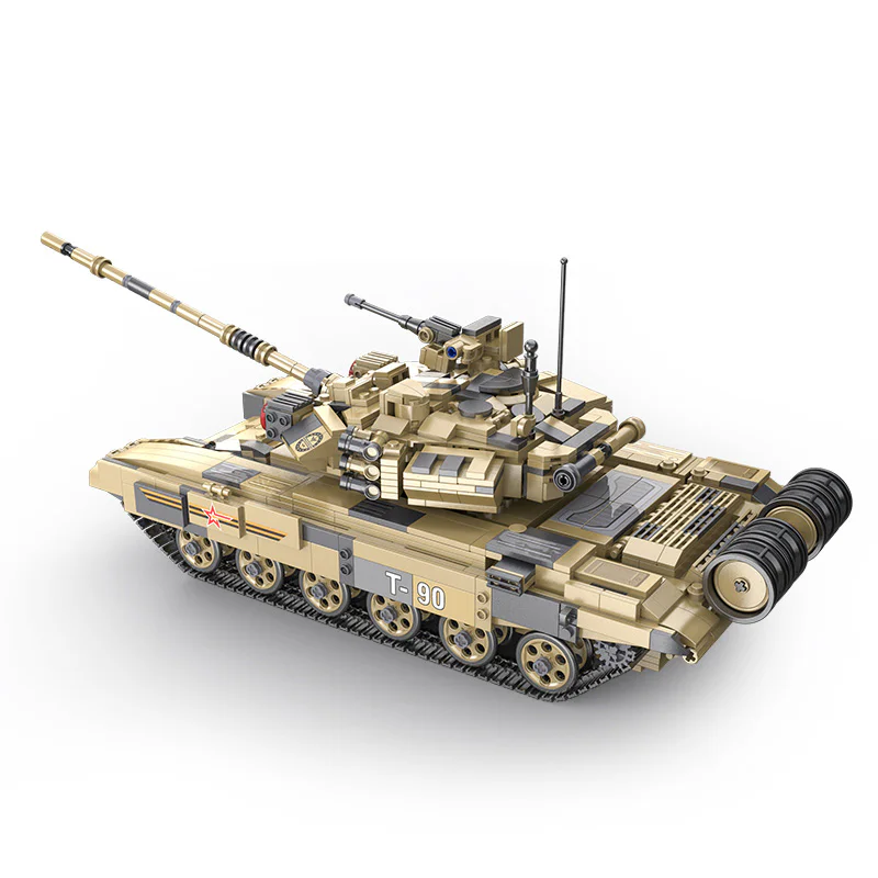 JACKET: T-90 MAIN BATTLE TANK 1:10 咔搭 CaDA/双鹰 DoubleE C61003 image 5