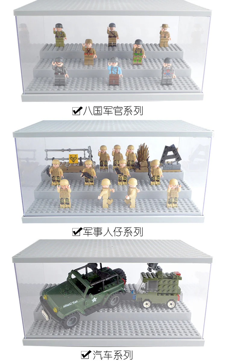 Miniature Grain Pile-up Display Box 乐战LEZHAN 3028A image 6
