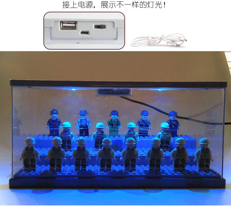 Miniature Grain Pile-up Display Box 乐战LEZHAN 3028A image 7