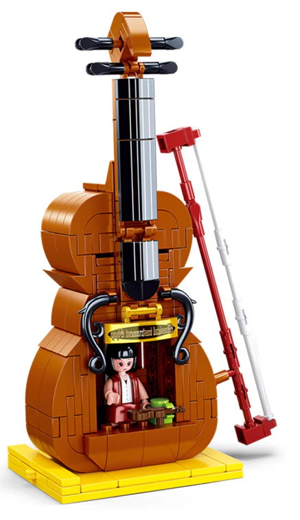 Keith's cabin: The violin store 小鲁班 Sluban M38-B0817
