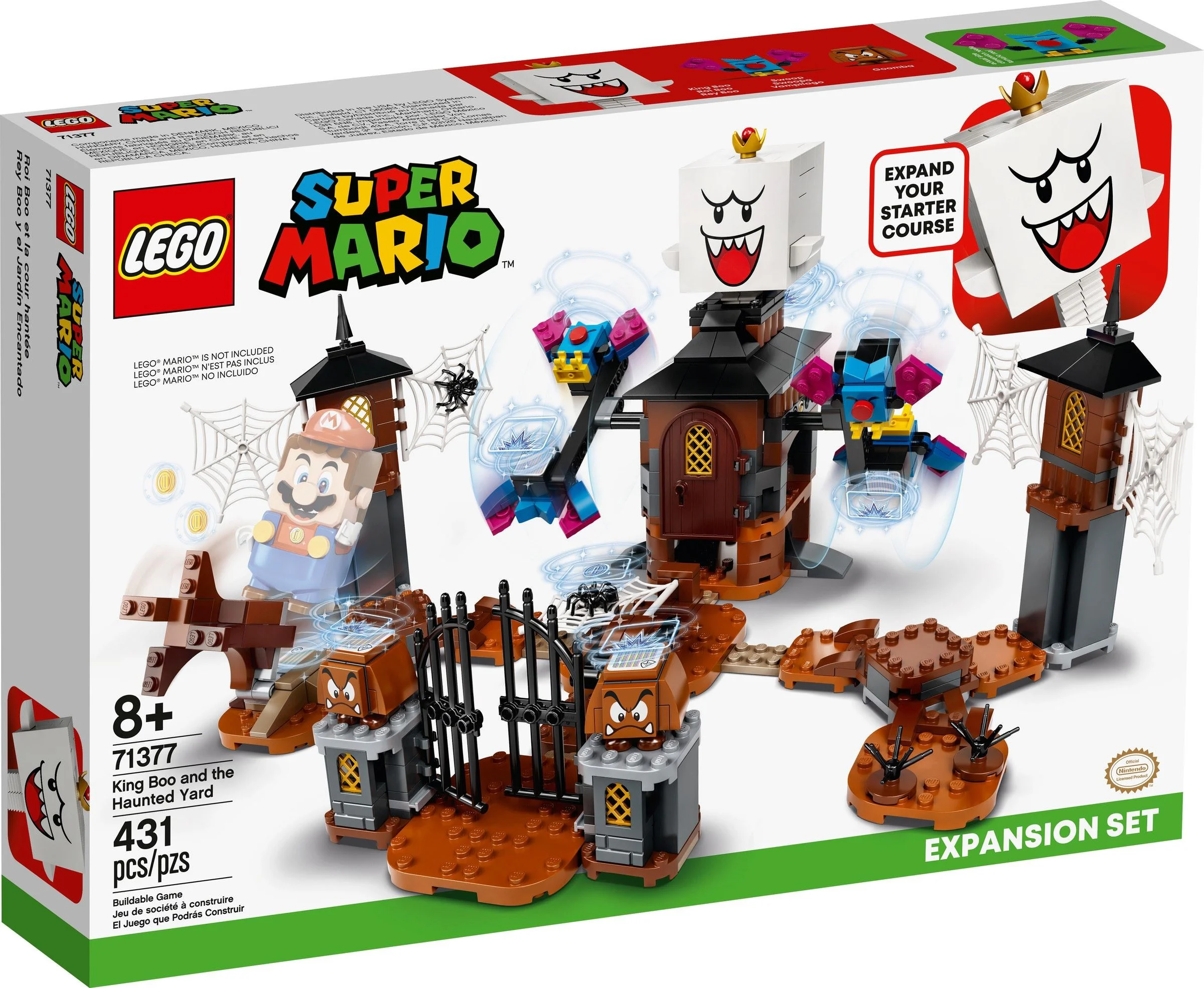 The King of Shy Ghosts and the House of Ghosts 乐高 LEGO 71377 image 1