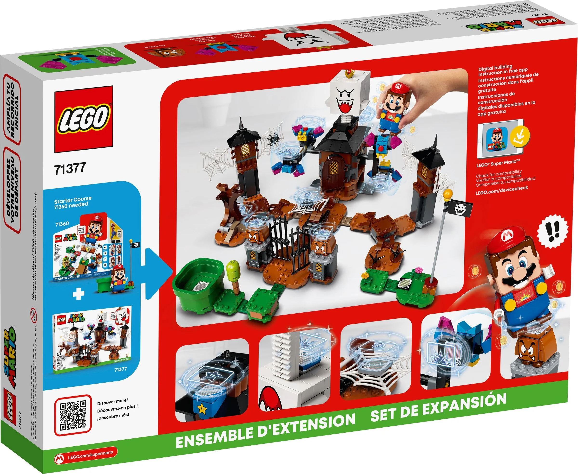 The King of Shy Ghosts and the House of Ghosts 乐高 LEGO 71377 image 4