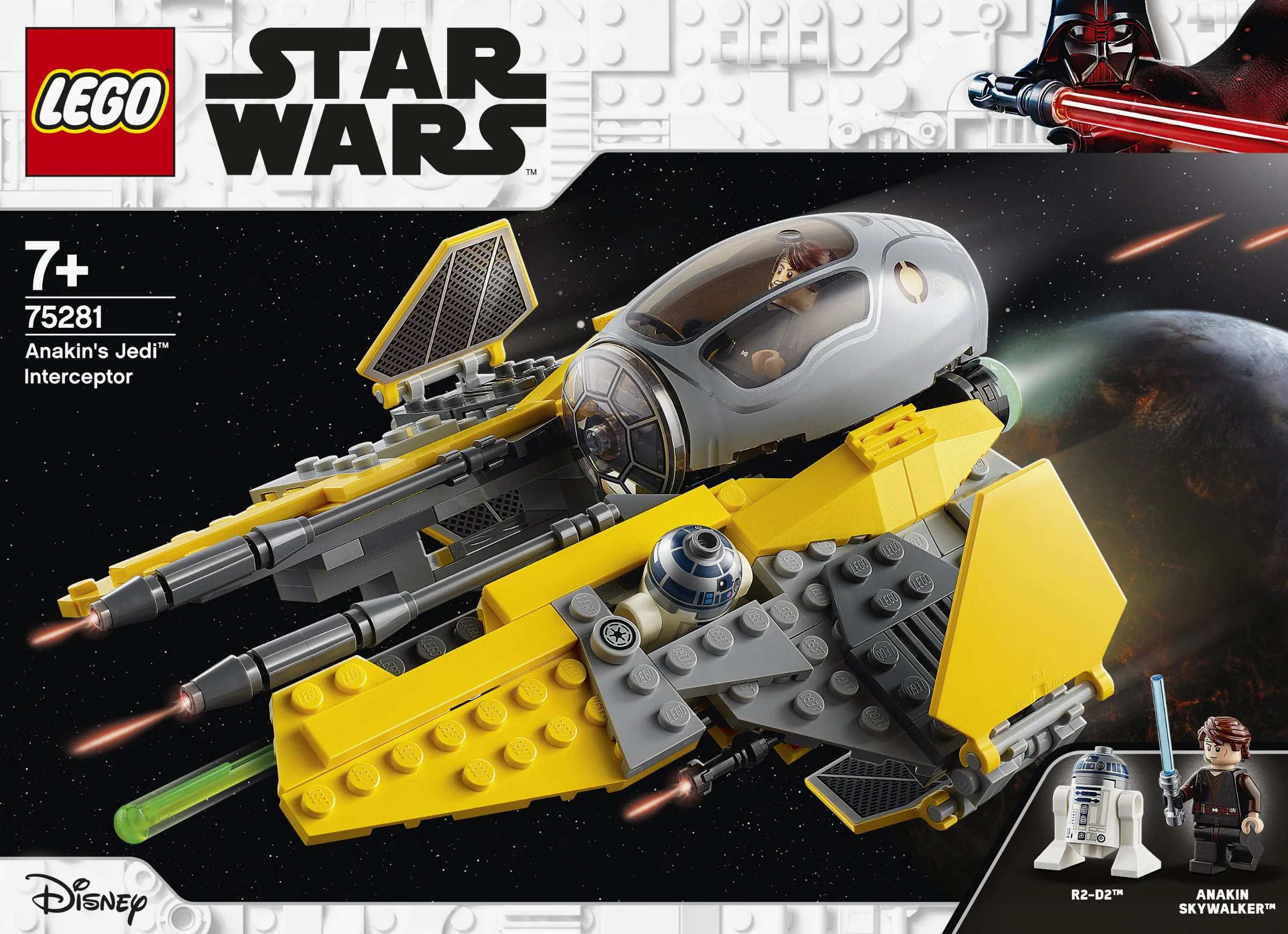 Anakin's Jedi interceptor 乐高 LEGO 75281 image 5