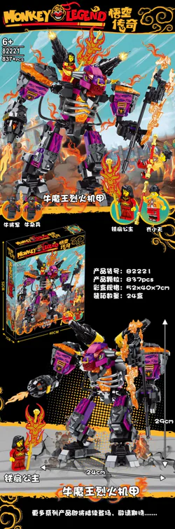 The Goku legend: The Flaming Armour of Cow Demon
