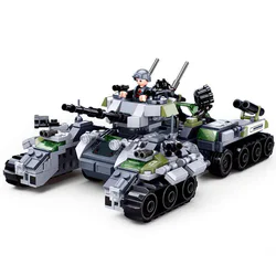 Combat Wolf: Pioneer Magnetic Riot Tank 4 Section 4 Wheeled electromagnetic tank, Infrared Reconnaissance Vehicle, Tracked Laser Combat Vehicle, Magnetic Rocket