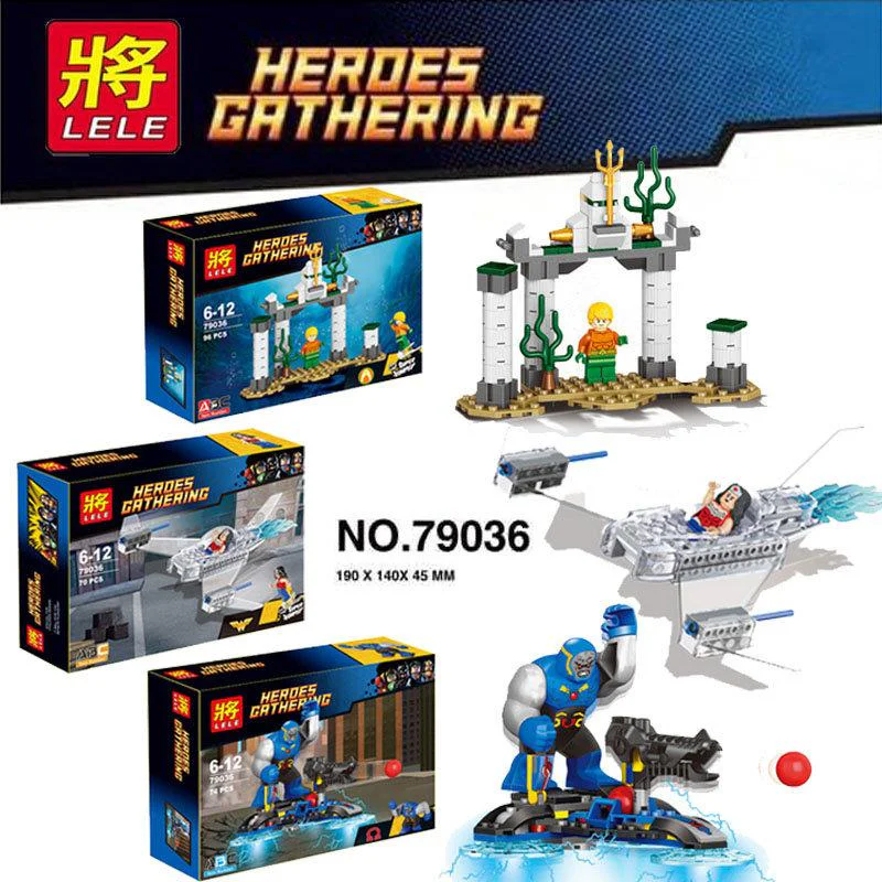 DC Superheroes: Aquaman, Wonder Woman, and Darkseid. 79036-1 image 1