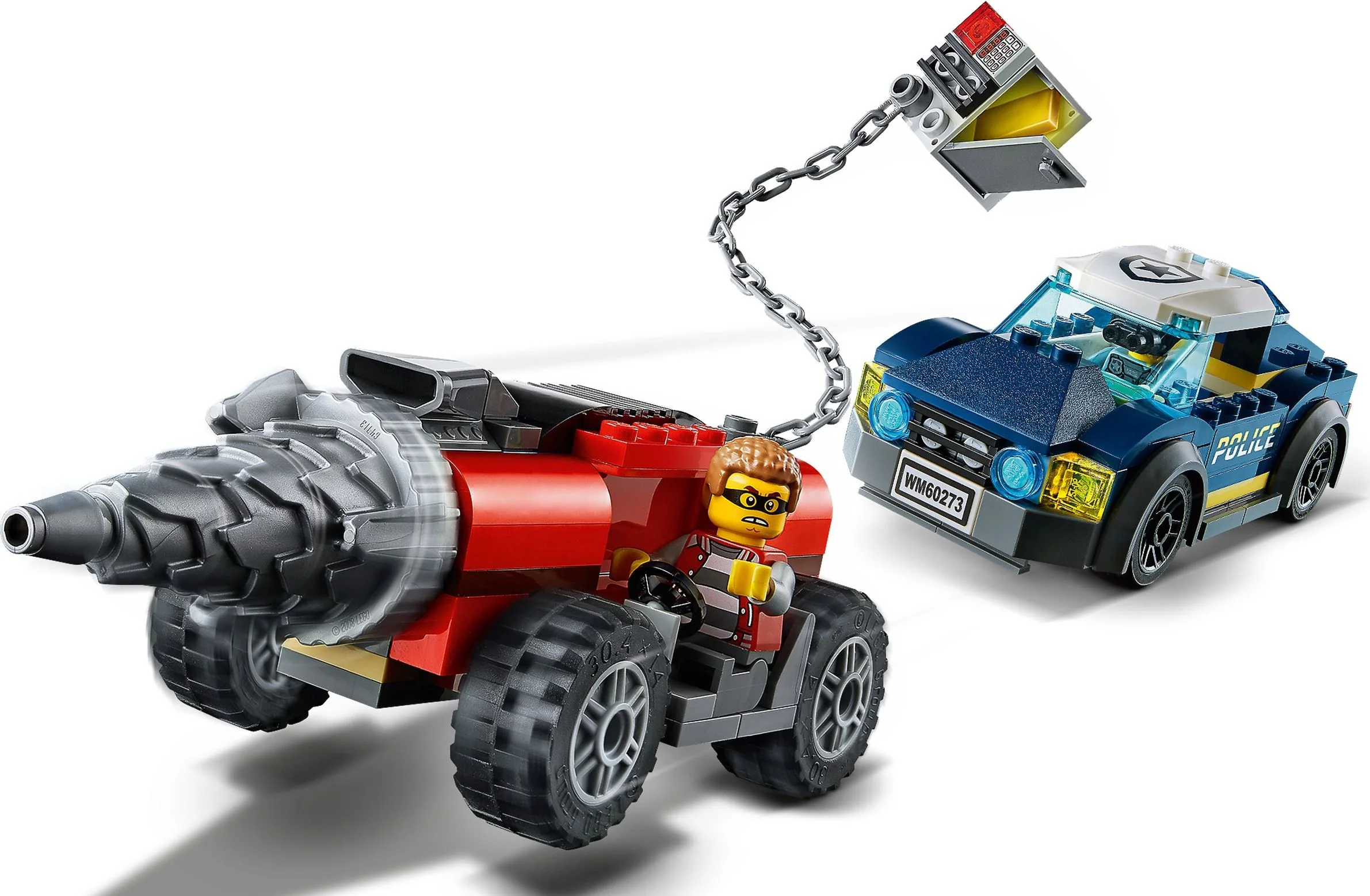 Elite police pursue a drilling vehicle. 11619 image 5