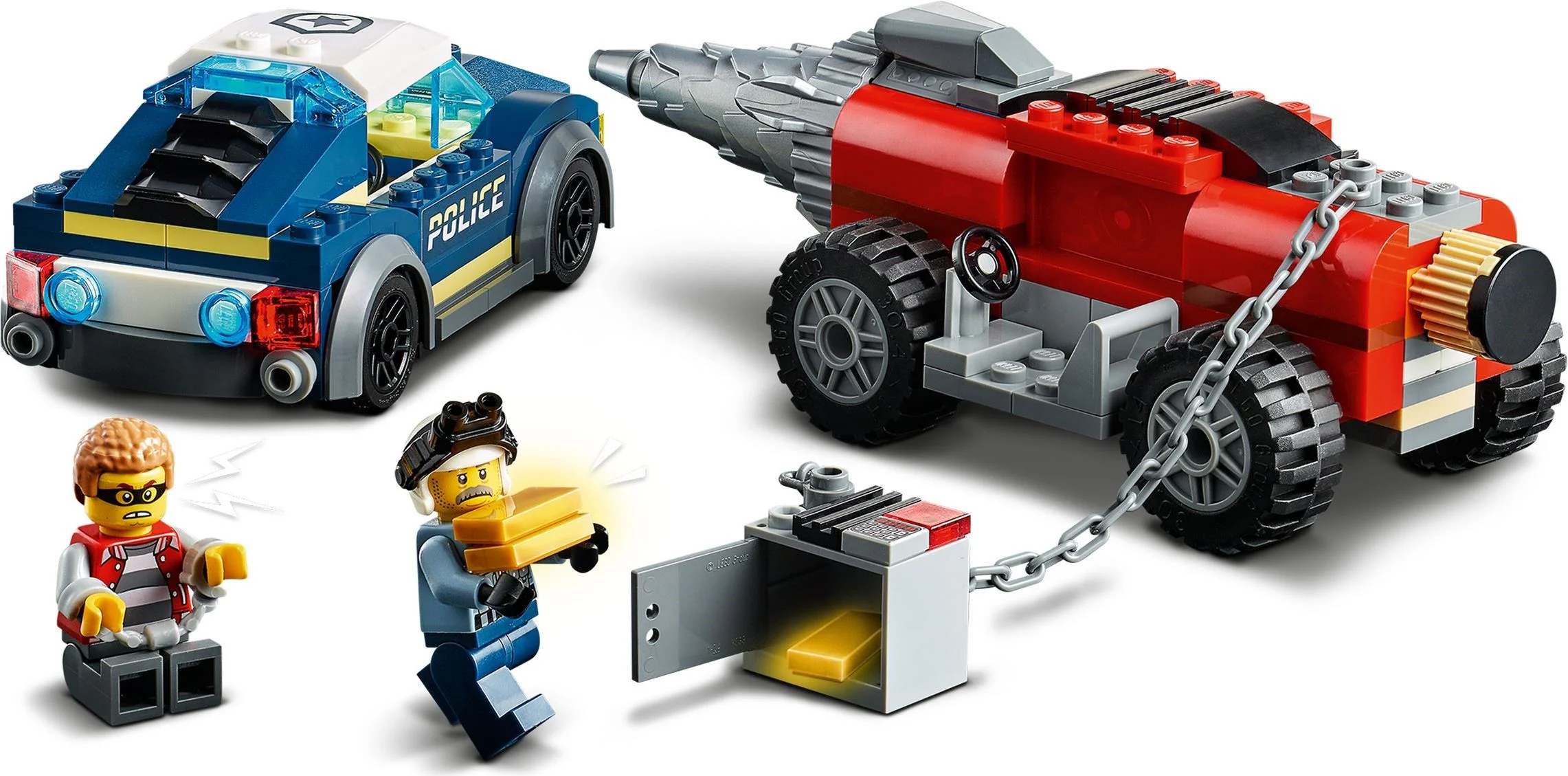 Elite police pursue a drilling vehicle. 11619 image 6
