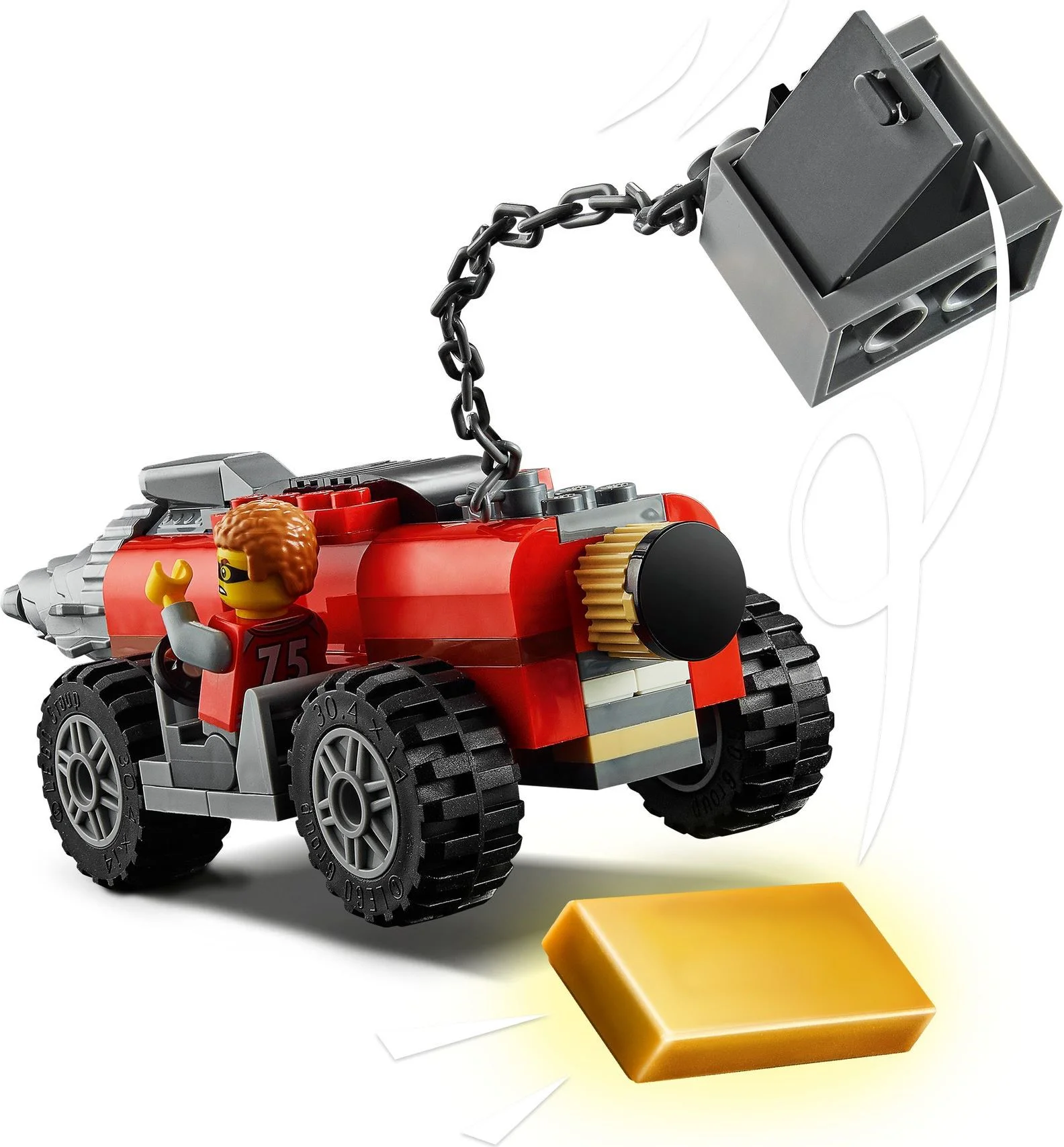 Elite police pursue a drilling vehicle. 11619 image 8