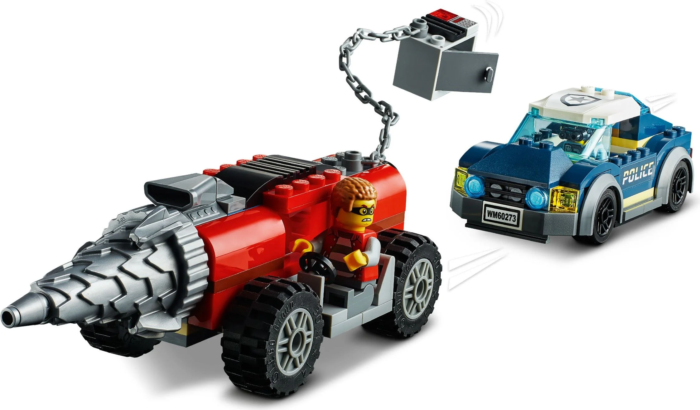 Elite police pursue a drilling vehicle. 11619 image 9