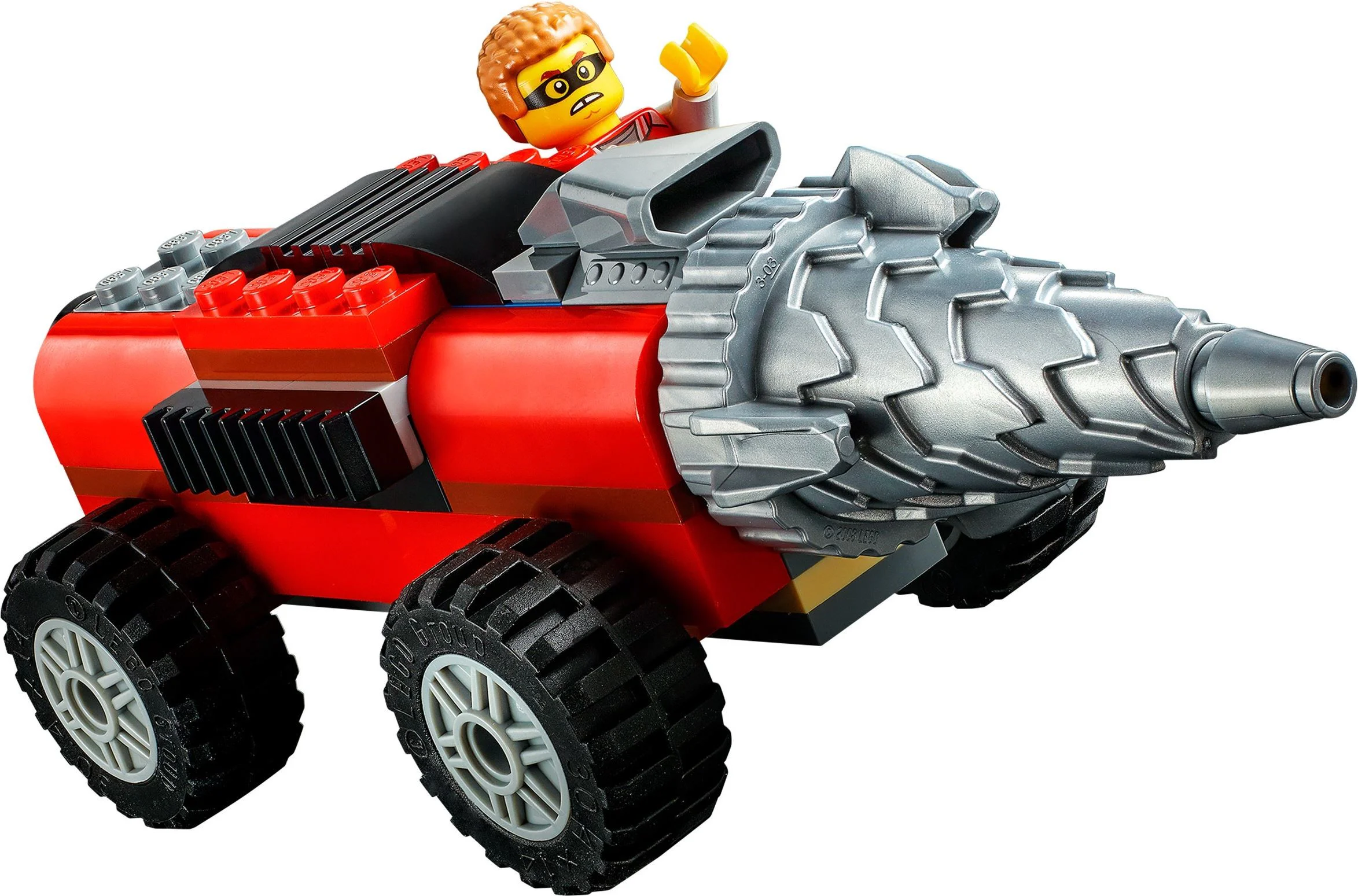 Elite police pursue a drilling vehicle. 11619 image 10
