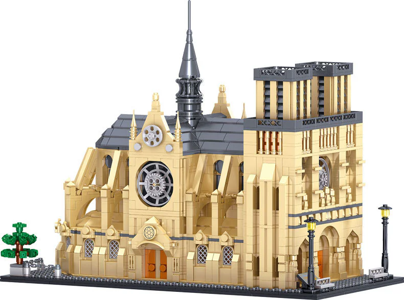 The Cathedral of Notre Dame, Paris 哲高 ZHEGAO QL0964 image 4