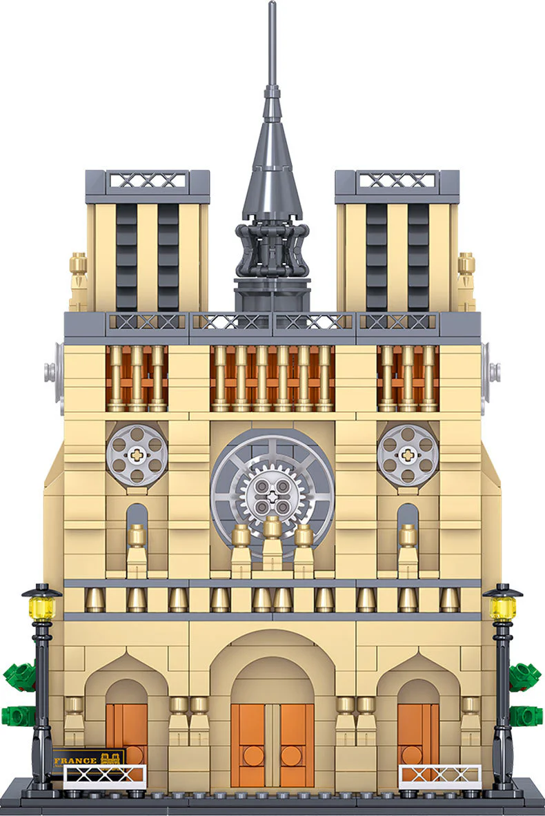 The Cathedral of Notre Dame, Paris 哲高 ZHEGAO QL0964 image 6