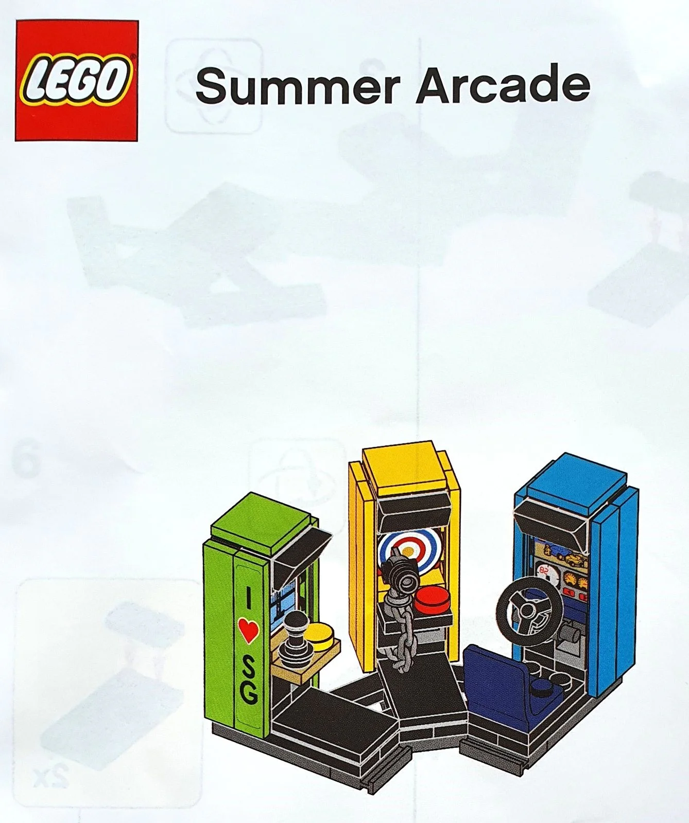 Joyful Game Console Bundle 乐高 LEGO BRICKSWORLD2 image 1