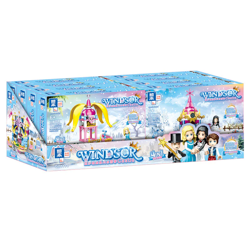 Fort Windsor's Ice Season: A Dream Castle 哲高 ZHEGAO QL1114-3 image 83