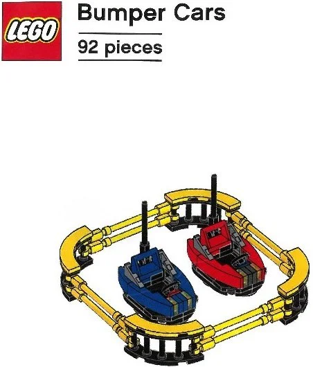 Bumper cars package 乐高 LEGO BRICKSWORLD1
