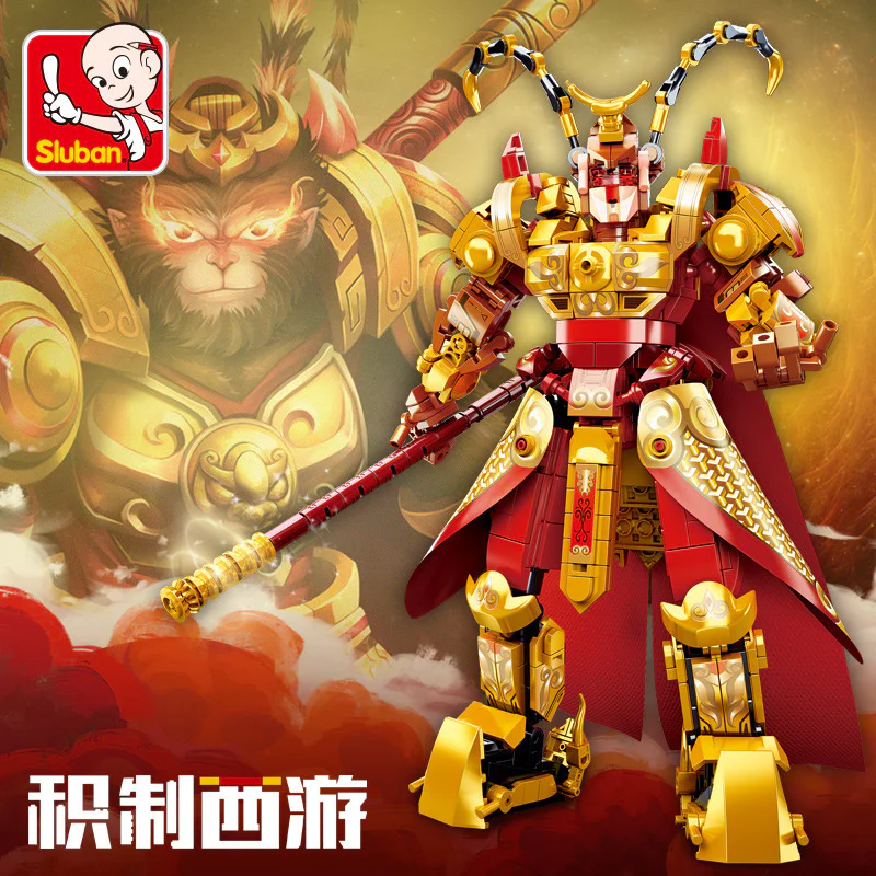 Journey to the West: Monkey King Zhī Tiān Dà Shèng 小鲁班 Sluban M38-B9321 image 1