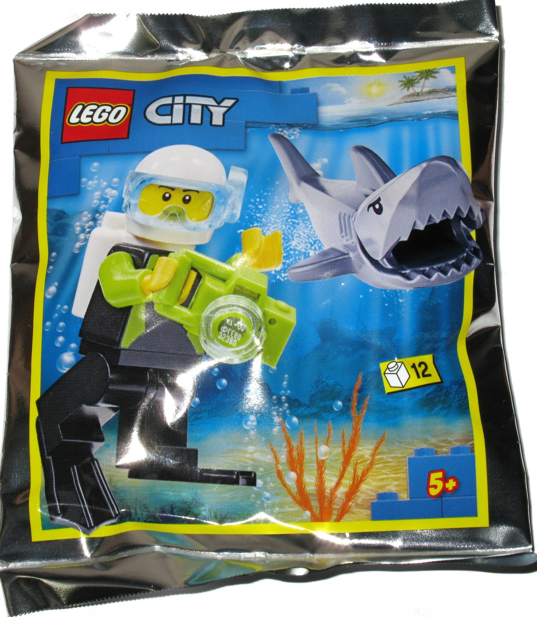 The divers and the sharks 乐高 LEGO 952019
