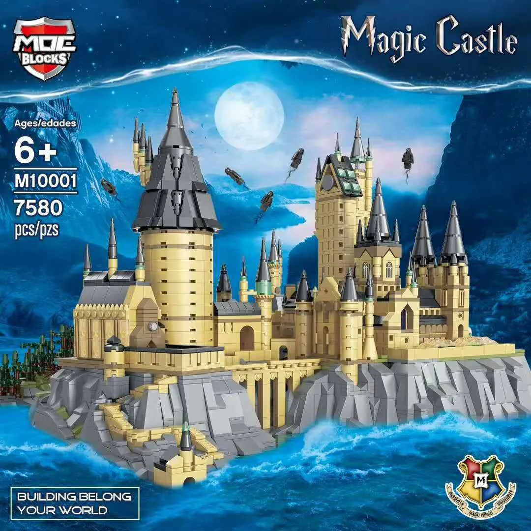 Miniature Version of Hogwarts Magic School 宇星模王 MOULDKING 22004