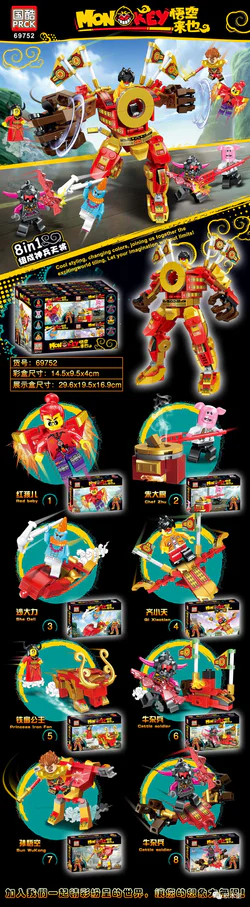 Goku has come: the Queen of the Greats is a group of eight