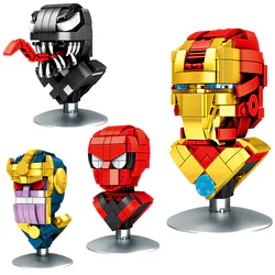 Mobile Suit: Headshots 4 styles - Fatal Coexistence Body, Spider Hero, Dark Discard, Steel Warrior God.