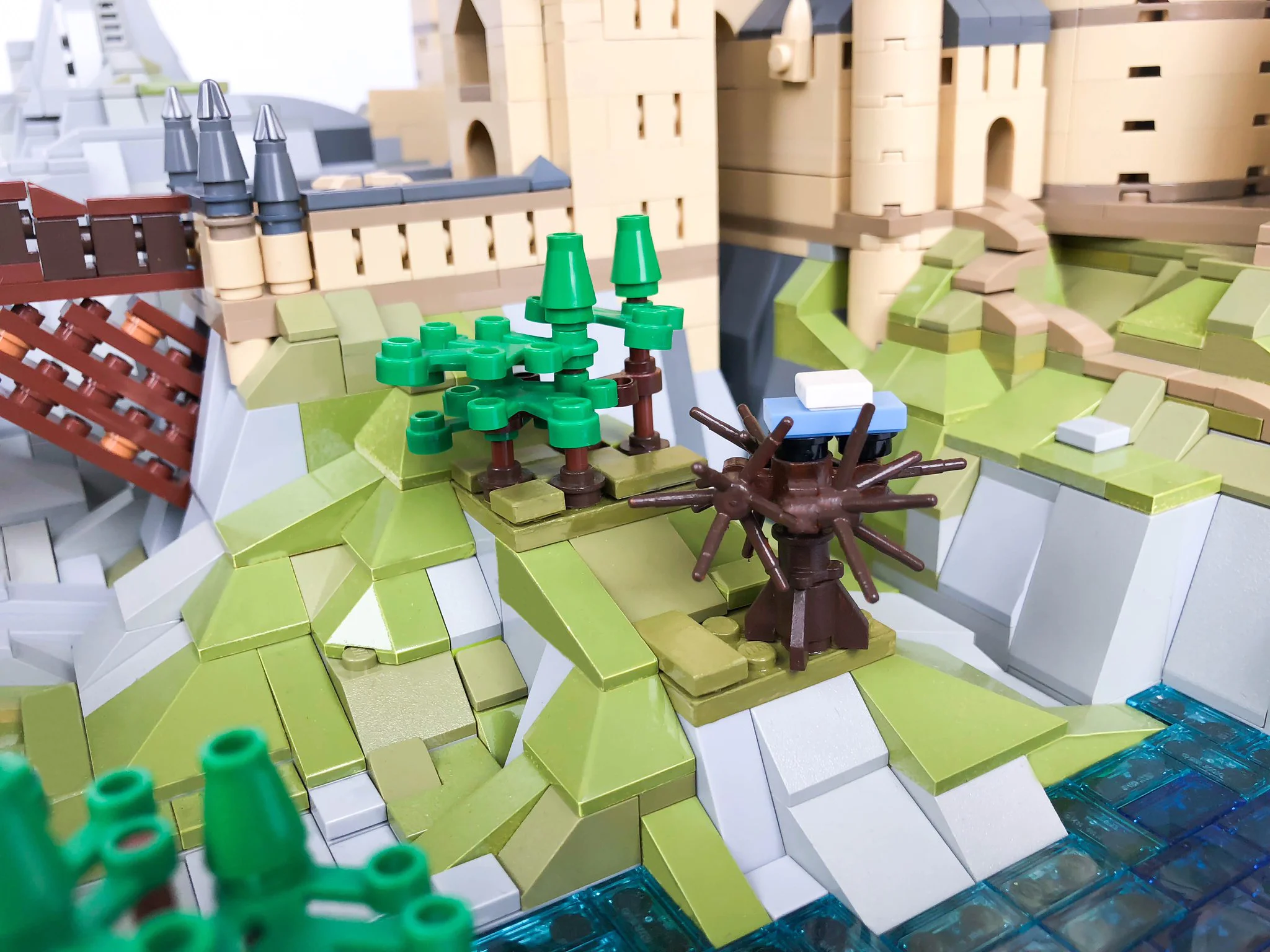 Miniature Version of Hogwarts Magic School 宇星模王 MOULDKING 22004 image 61