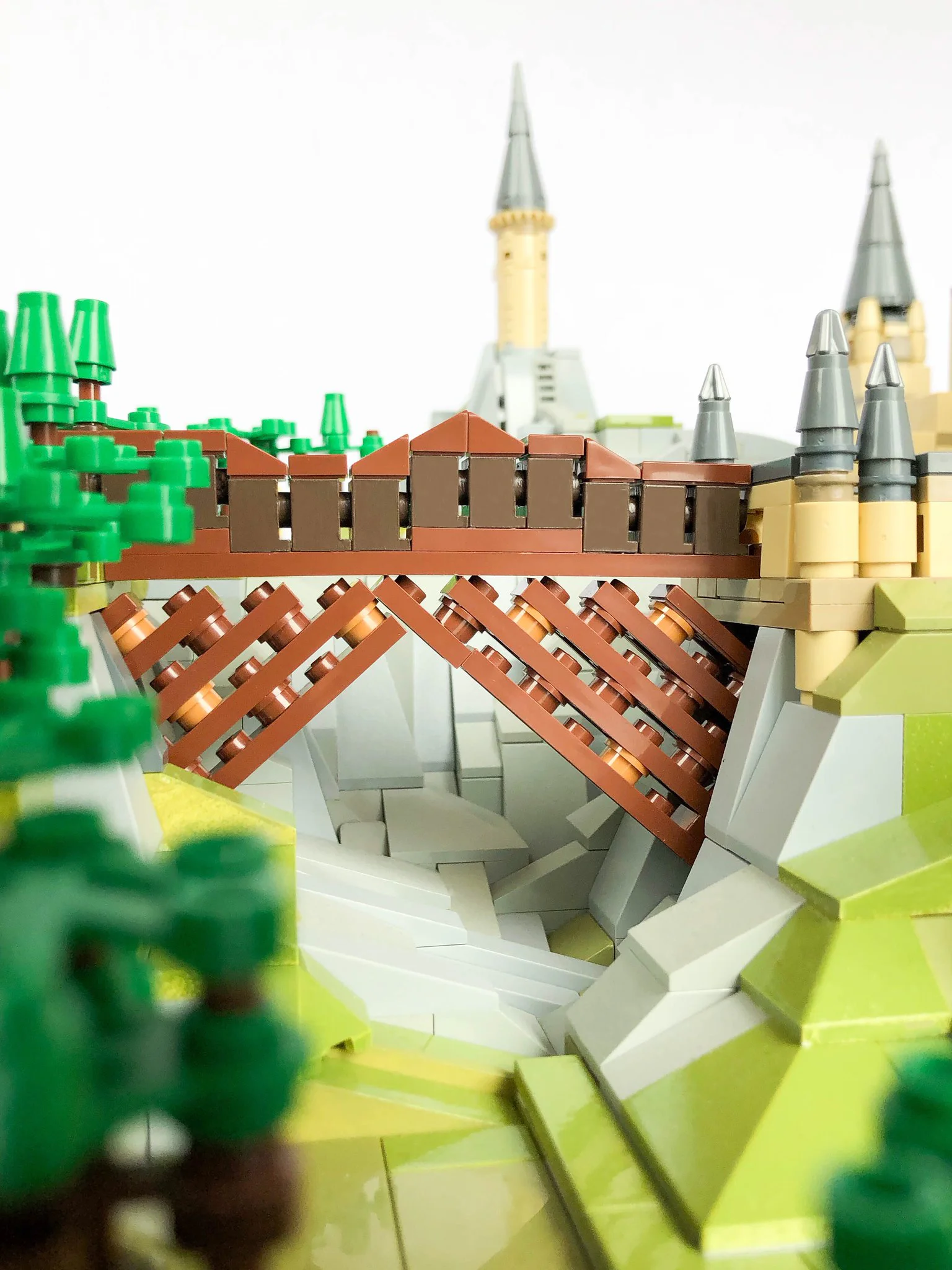 Miniature Version of Hogwarts Magic School 宇星模王 MOULDKING 22004 image 66