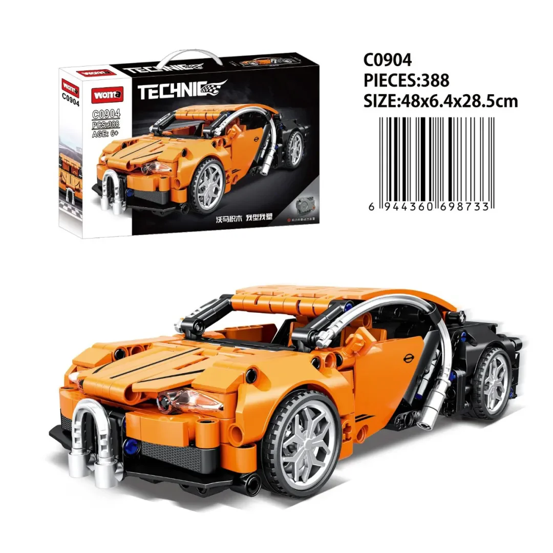 Tech Build-Up: Bugatti Veyron 1:18 Scale Car 沃马动漫 WOMA C0904 image 2