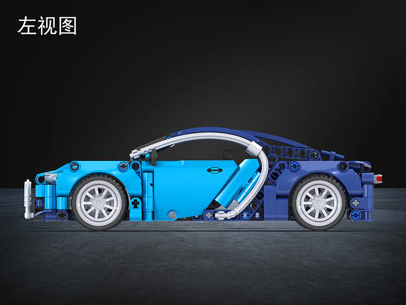 Tech Build-Up: Bugatti Veyron 1:18 Scale Car 沃马动漫 WOMA C0904 image 6