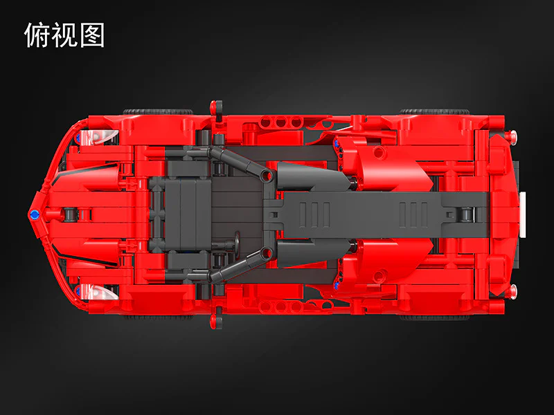 Tech Kit: Ferrari 488 GTB 1:18 沃马动漫 WOMA C0902 image 7