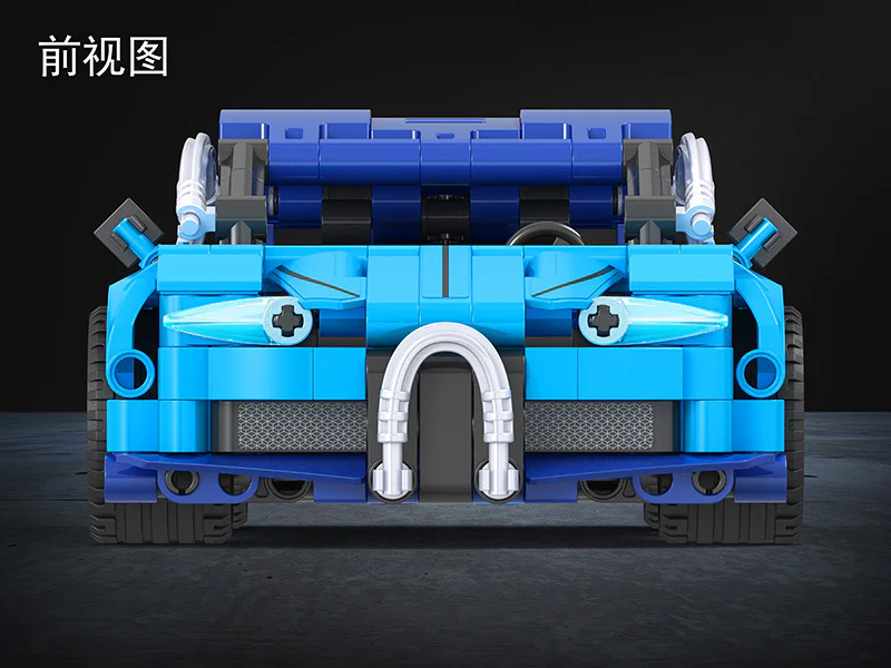 Tech Build-Up: Bugatti Veyron 1:18 Scale Car 沃马动漫 WOMA C0904 image 9