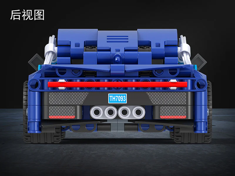 Tech Build-Up: Bugatti Veyron 1:18 Scale Car 沃马动漫 WOMA C0904 image 10