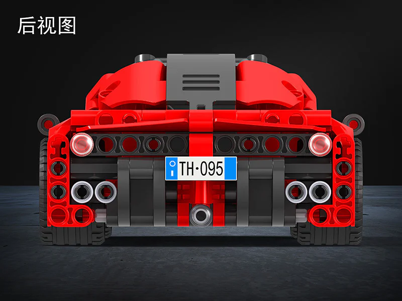 Tech Kit: Ferrari 488 GTB 1:18 沃马动漫 WOMA C0902 image 9