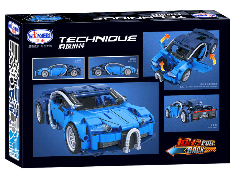 Tech Build-Up: Bugatti Veyron 1:18 Scale Car 沃马动漫 WOMA C0904 image 14