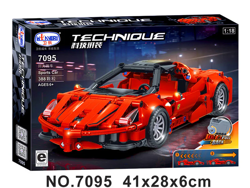 Tech Kit: Ferrari 488 GTB 1:18 沃马动漫 WOMA C0902 image 13