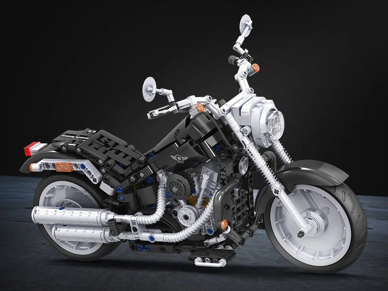 Technology assembly car model: American motorcycle Harley 1:6 卫乐 Winner 7049 image 11