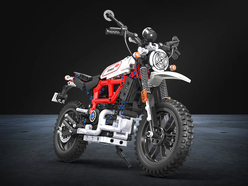 Technology in a car model: Climbing motorcycle 1:6 卫乐 Winner 7053 image 10