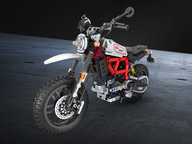 Technology in a car model: Climbing motorcycle 1:6 卫乐 Winner 7053 image 12