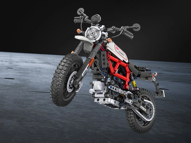 Technology in a car model: Climbing motorcycle 1:6 卫乐 Winner 7053 image 13