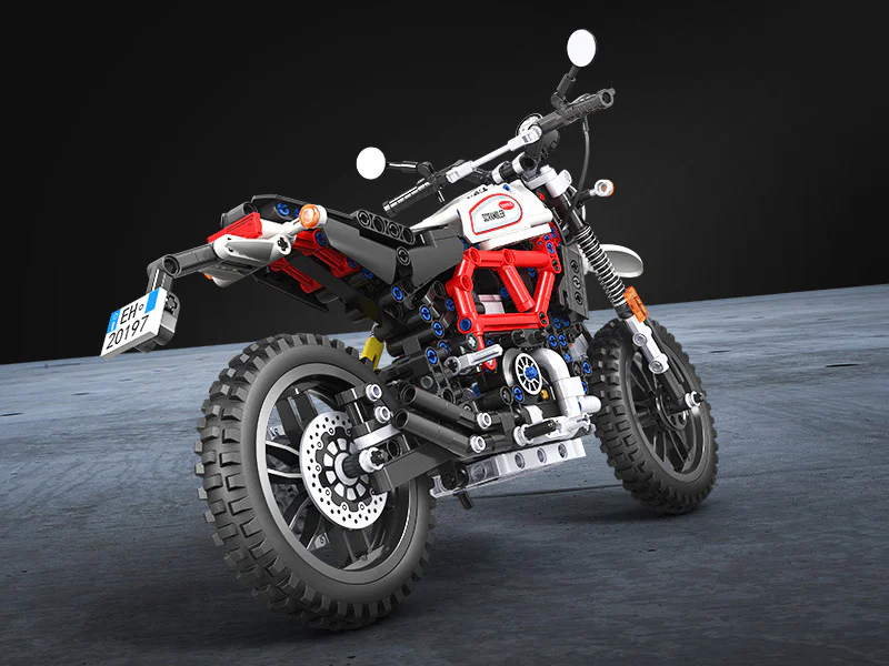 Technology in a car model: Climbing motorcycle 1:6 卫乐 Winner 7053 image 14