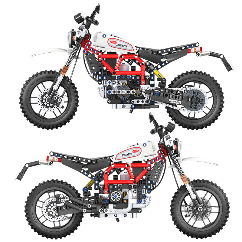 Technology in a car model: Climbing motorcycle 1:6 卫乐 Winner 7053 image 18